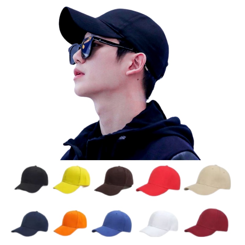 Topi Pria Baseball Polos Wanita Unisex PoloCaps Premium Termurah Warna Komplit