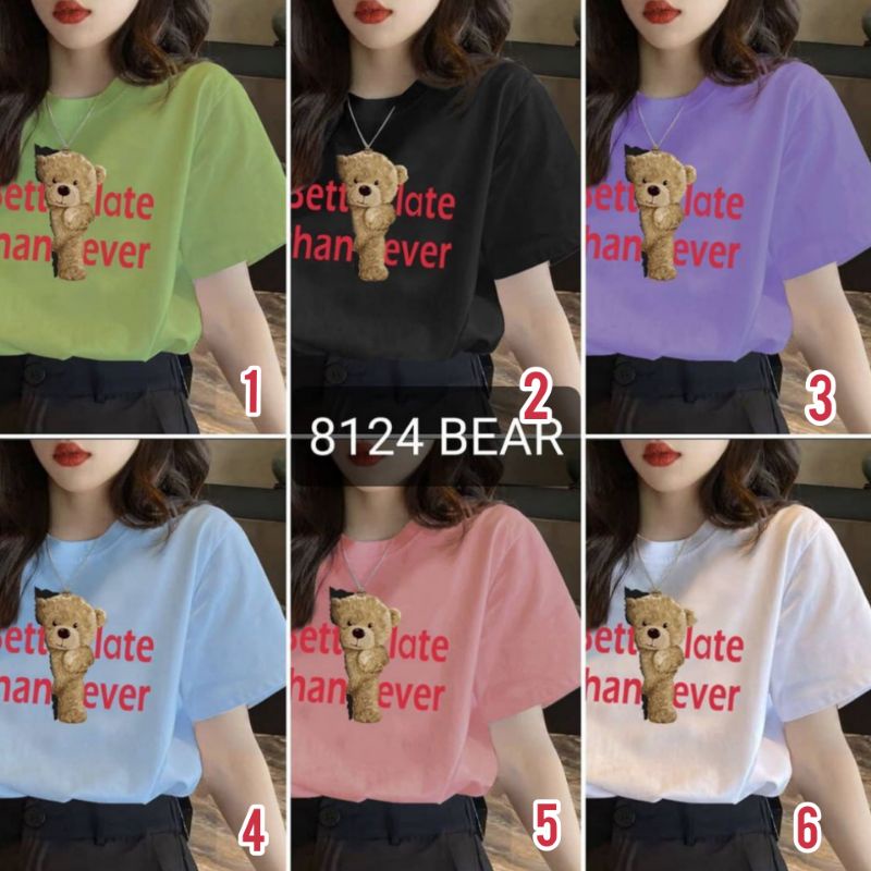 T-shirt 8124 Bear Ukuran L