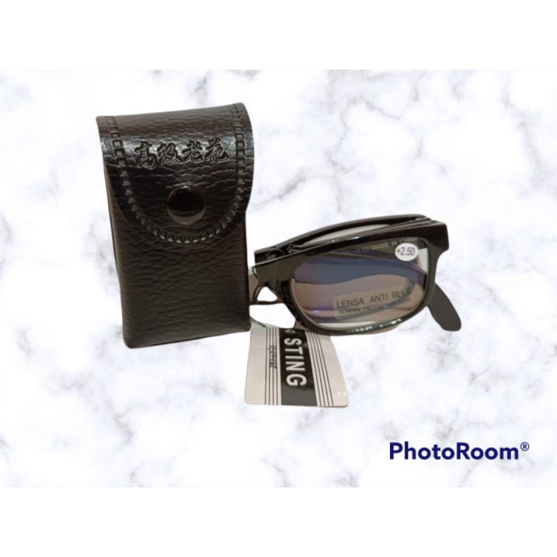 Kacamata Lipat | Kacamata Baca Plus LIPAT | Kacamata Pria dan Wanita