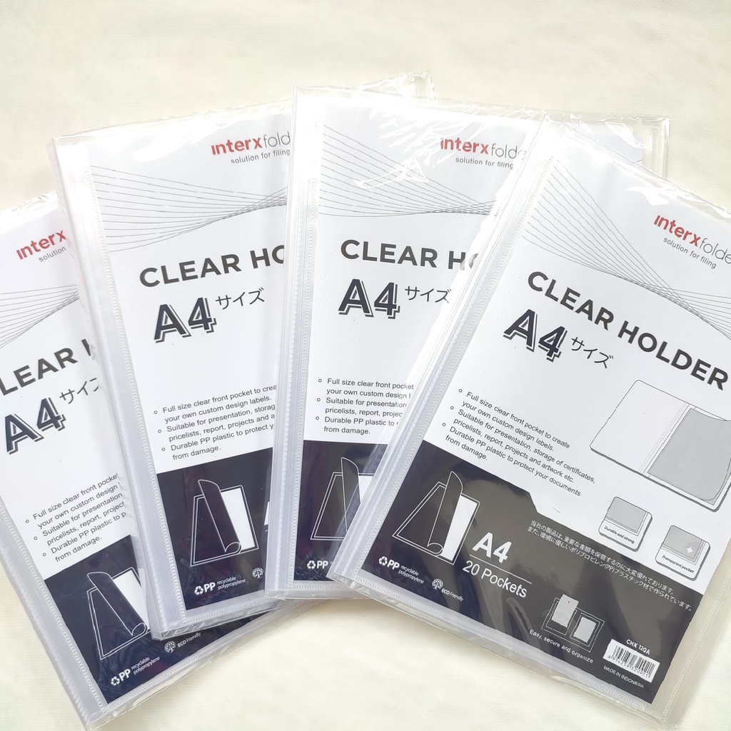 

Clear Holder, Map Zipper, Spidol, Gunting, Glue Stick, Kertas Kado
