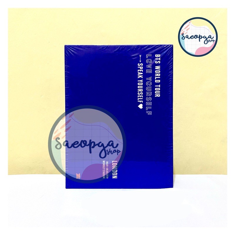 BTS - SPEAK YOURSELF LONDON OFFICIAL DVD SY TOUR FULLSET BIGHIT ENT SYS WORLD TOUR LOVE YOURSELF