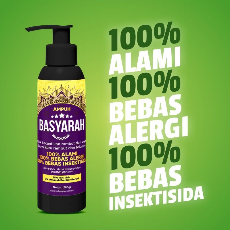 

BASYARAH isi 200ml FREE HAIR CAP #HerbalMandiri #Basyarah #Dimadu #Dilemonin #NasabiZuriat #KRS