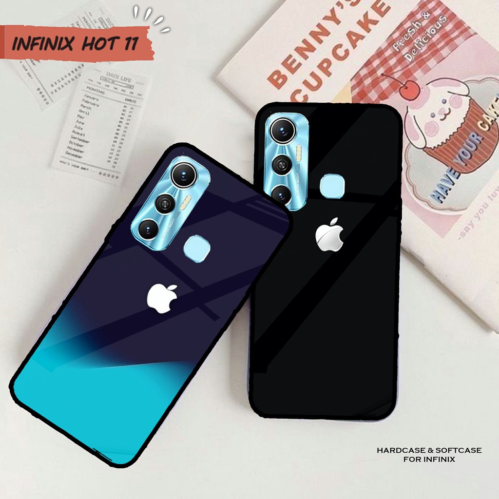 [M12] New Case Glossy INFINIX HOT 11 - Case hp - Casing hp - Kesing Kilau INFINIX HOT 11 - Kesing ha