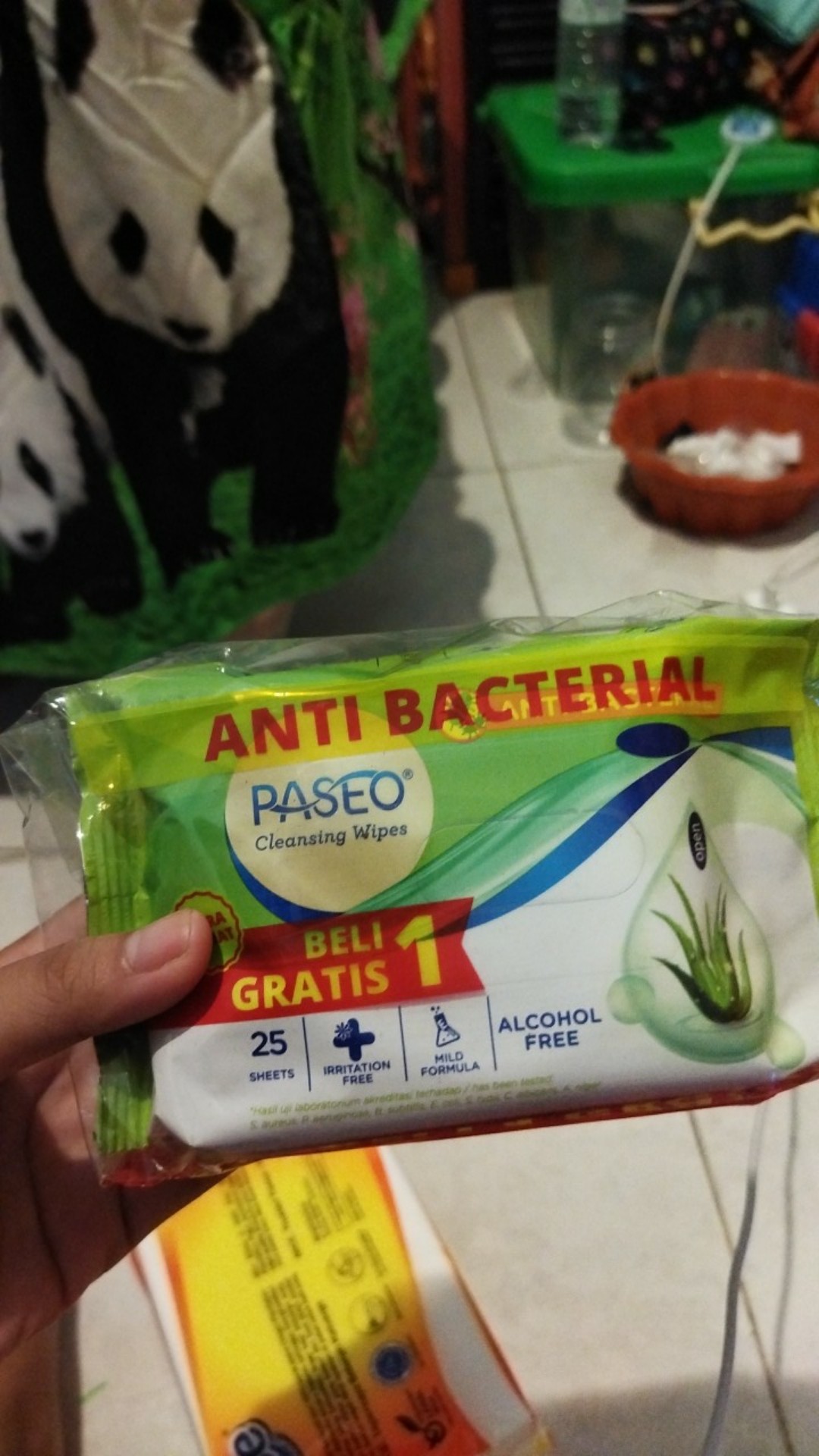 (termurah) Paseo Anti Bakteri Isi 25 Lbr Promo
