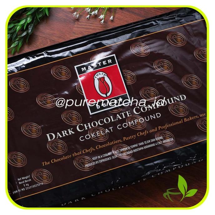 

Masterbaker Tulip Dark Chocolate Compound Cokelat Batang Repack 500gr TERLARIS TERPERCAYA ORIGINAL