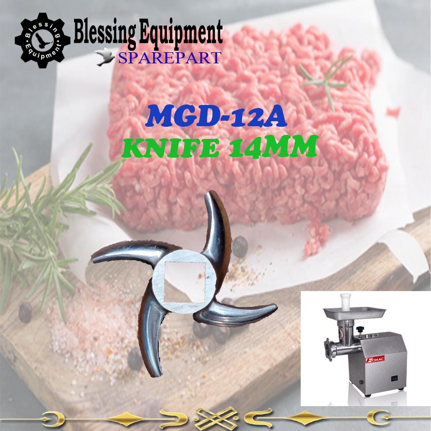 MGD-12A Sparepart Knife 14mm Meat Grinder Fomac
