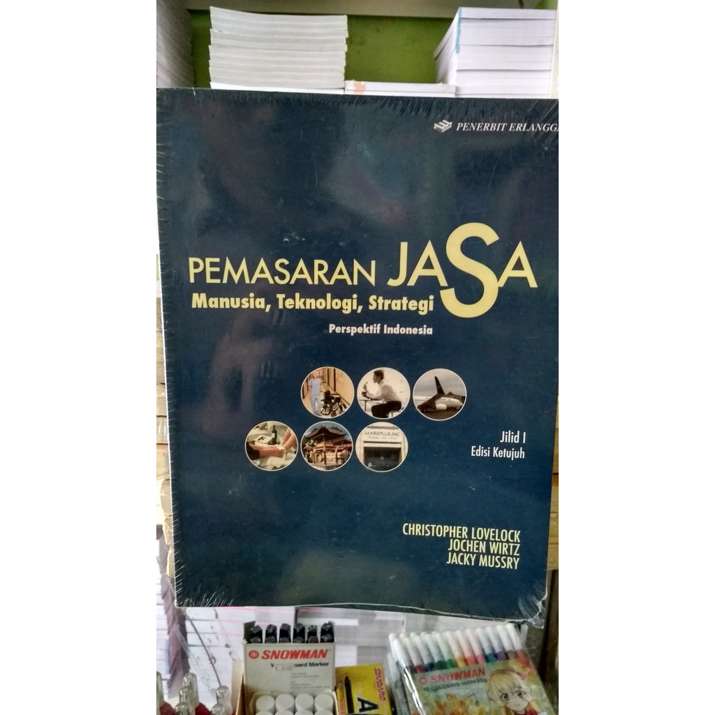 

ORIGINAL PEMASARAN JASA MANUSIA, TEKNOLOGI, STRATEGI EDISI 7 JILID 1