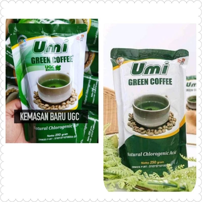 UGC UMI GREEN COFFEE / UMI GREEN COFFEE / KOPI PELANGSING ECER JAMINAN ORIGINAL 100%