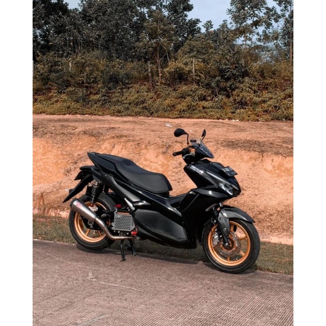 decal polos aerox sticker cutting sesuai pola full body