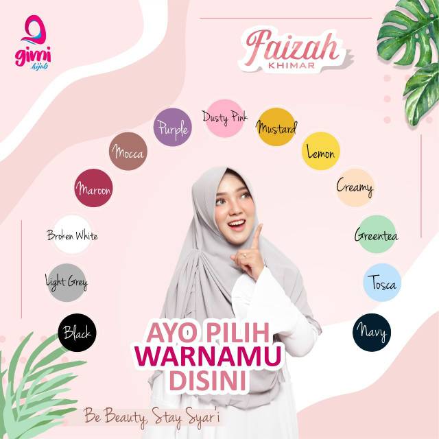 Faizah khimar by gimi hijab