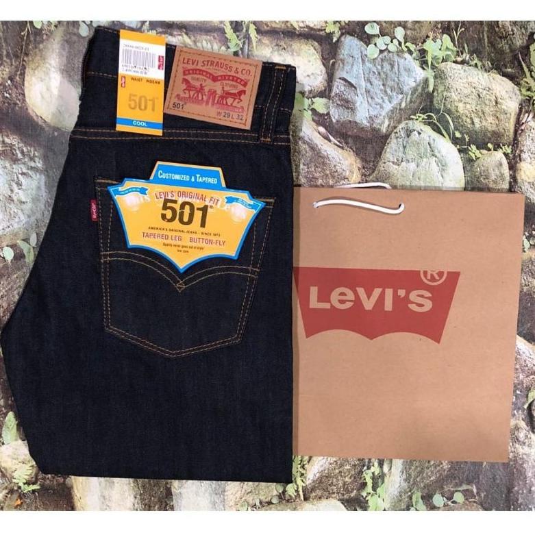 Ready stock LFG49 celana jeans pria -BIG SIZE - celana jeans levis 501 original ukuran jumbo/big siz