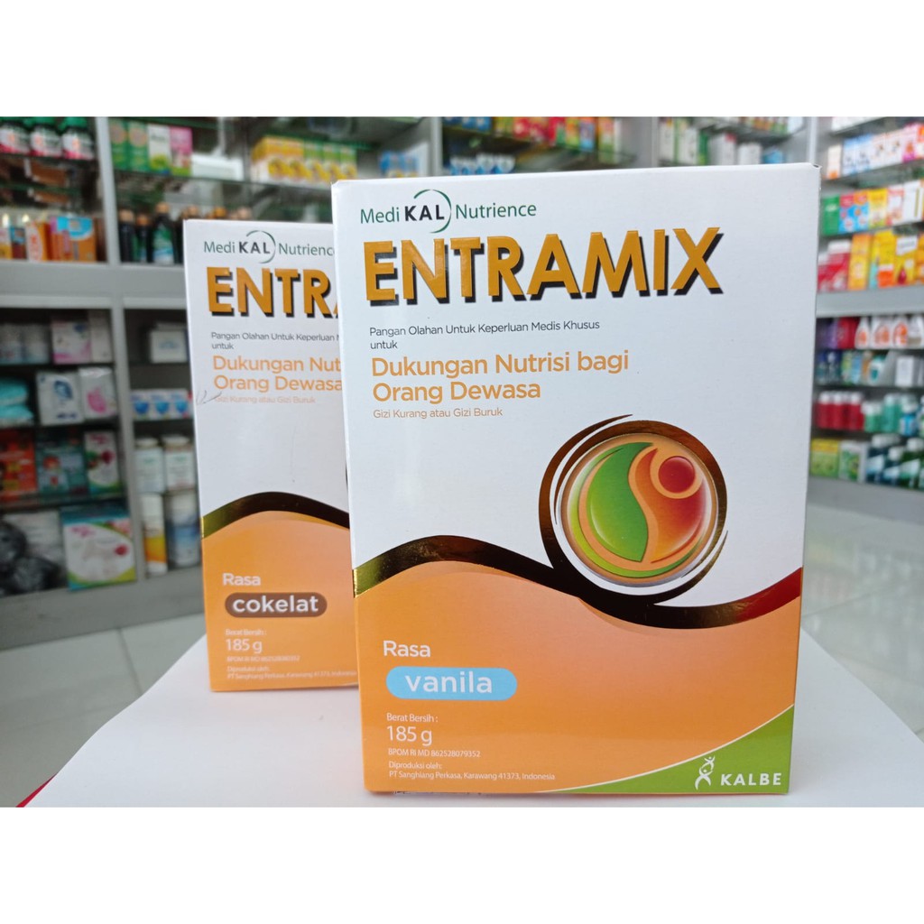 Entramix Coklat & vanila 185 g