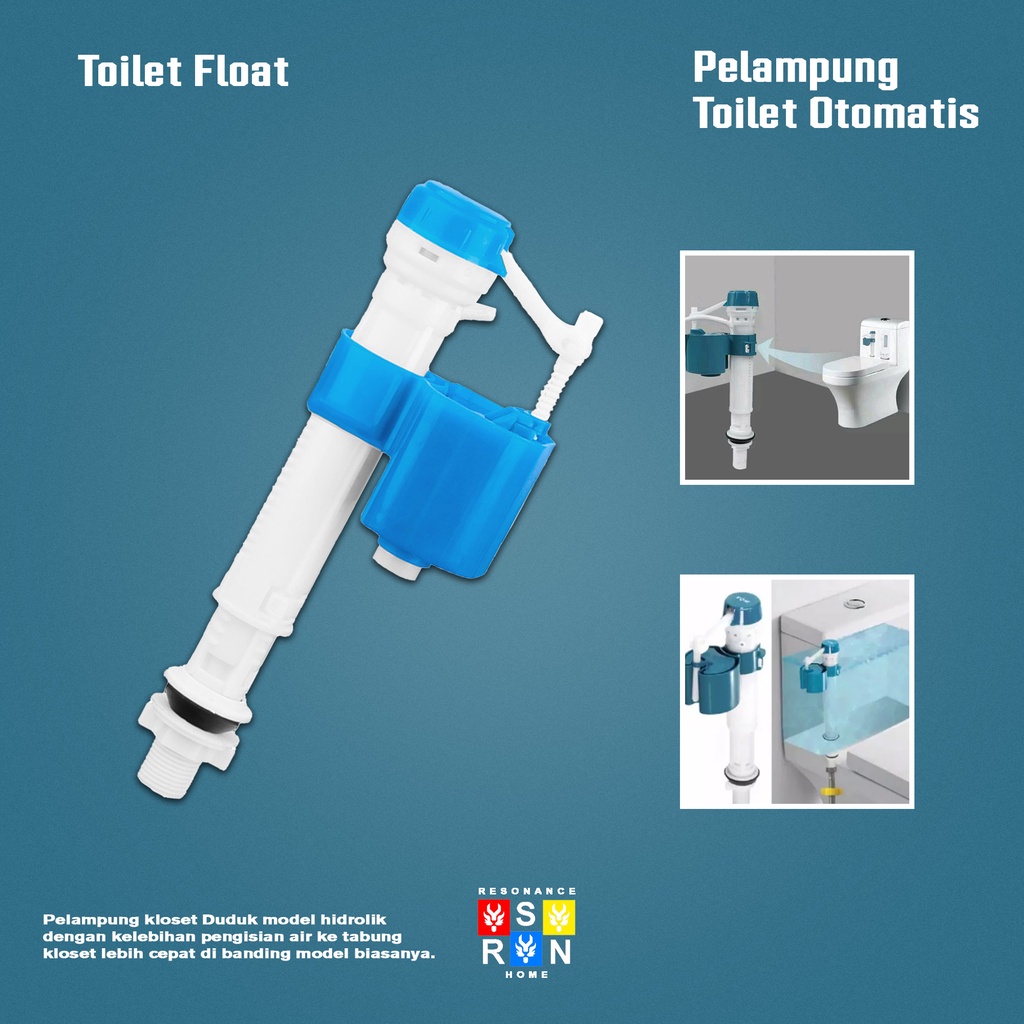 Pelampung Toilet Kloset Duduk Universal Resonance Home