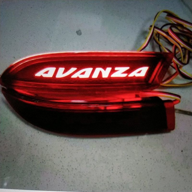 Reflektor lampu all new avanza2012sampai 2020 model lampu tulisan avanza