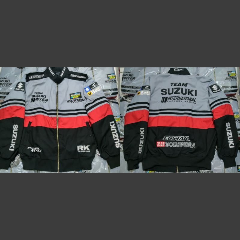 JAKET TEAM SUZUKI NASCAR JAKET SUZUKI INTERNASIONAL
