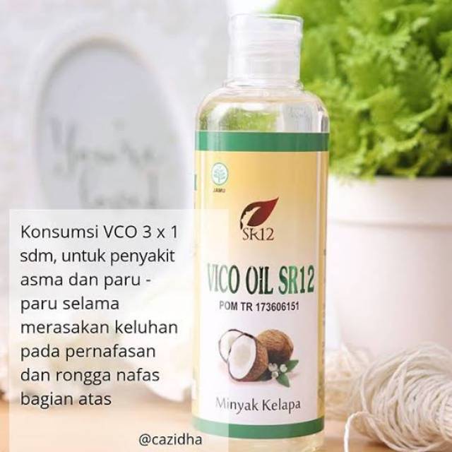 Free Pouch Vco Sr12 250 Best Seller Ekonomis Segala Jenis Penyakit Aman Dikonsumsi Bersama Obat Shopee Indonesia