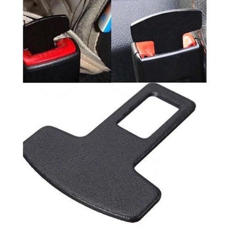 Colokan Seatbelt STIKER LOGO Seat Belt Buckle Belt Buzzer AlarmStopper