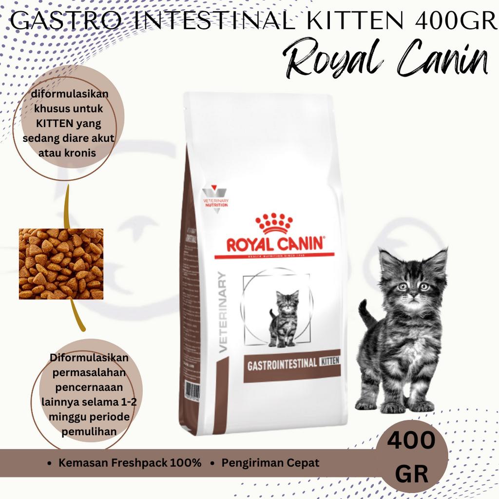 Royal Canin Gastro Intestinal Kitten 400gr Makanan Anak Kucing 400 gr