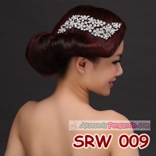 [BISA COD] AKSESORIS WANITA SIRKAM RAMBUT SANGGUL BRIDAL WEDDING SRW009