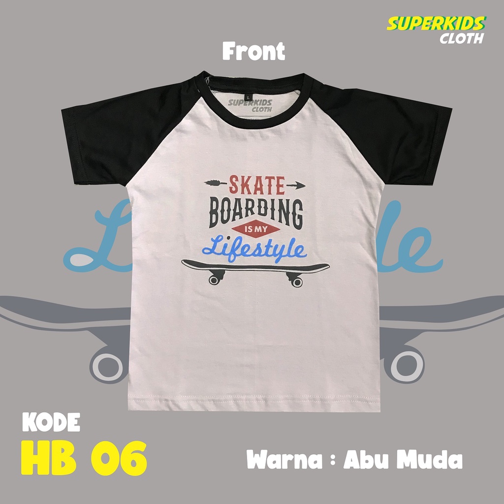 KAOS ANAK LAKI LAKI / PAKAIAN ANAK LAKI / BAJU ANAK LAKI MURAH BUKAN SUPERHERO LENGAN PENDEK TERBARU MOTIF SKETCHBOARD BRAND SUPERKIDSCLOTH 1 - 11 TAHUN