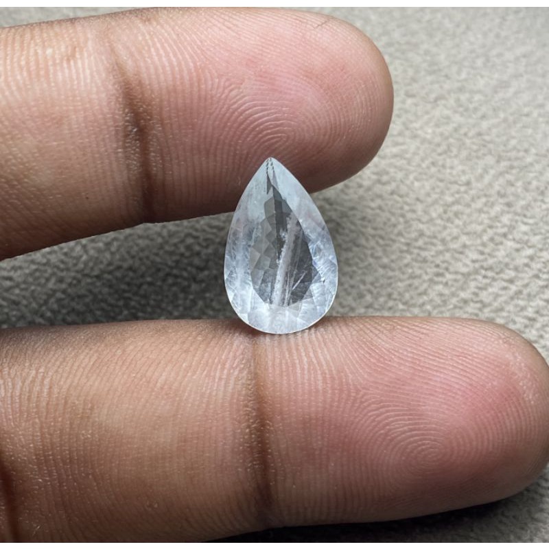 Natural Aquamarine beryl batu Aquamarine Asli Batu Aquamarine Dim 15x10x5