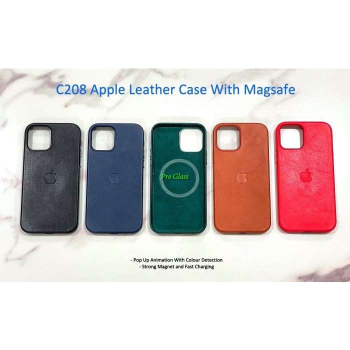 C208 Iphone 11 / 11 Pro / 11 Pro Max Apple MAGSAFE Leather Case