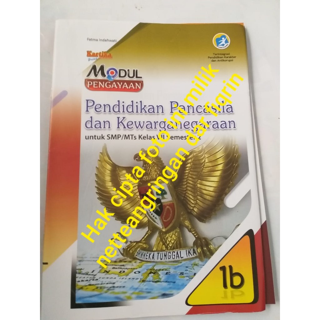 LKS PPKn SMP MTs Kelas 7  Rev 2018 kls 9 rev 2018 Semester 2 K13 Baru Top kartika