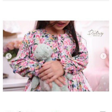 Little ditsy serein green sz 1