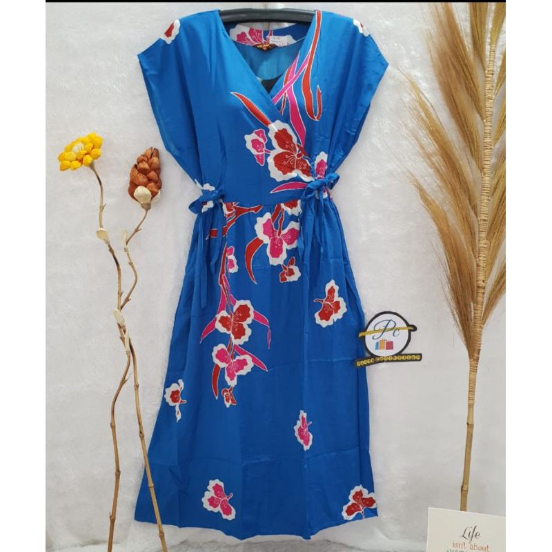 Daster Anggrek/Daster KIMONO/Daster BATIK/Baju Tidur KEKINIAN