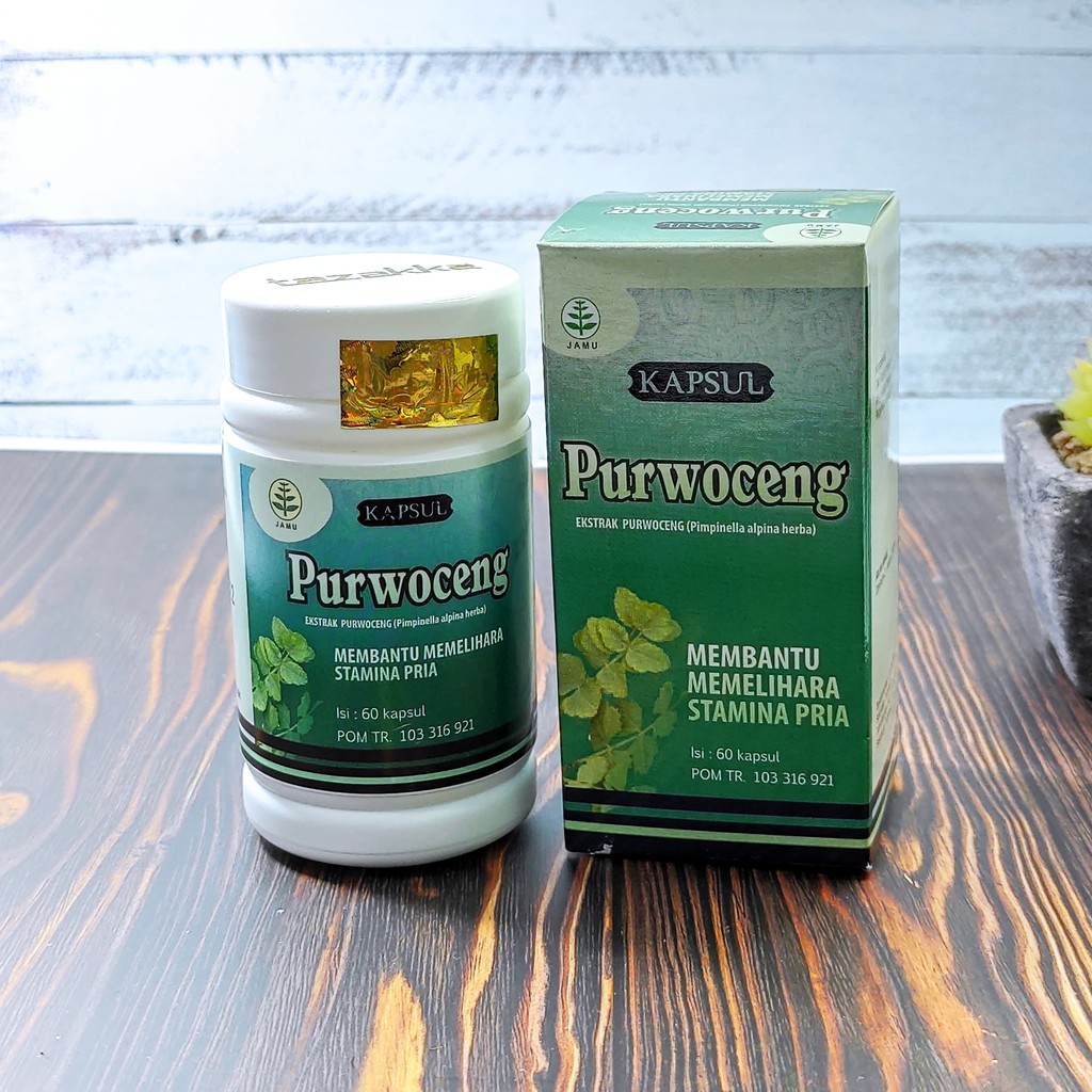 Purwoceng 60 kapsul
