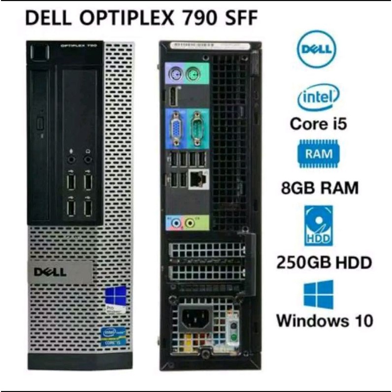 Obral Murrah Mini Pc Dell Optiplex Core i5 Ram 8 Gb SSD