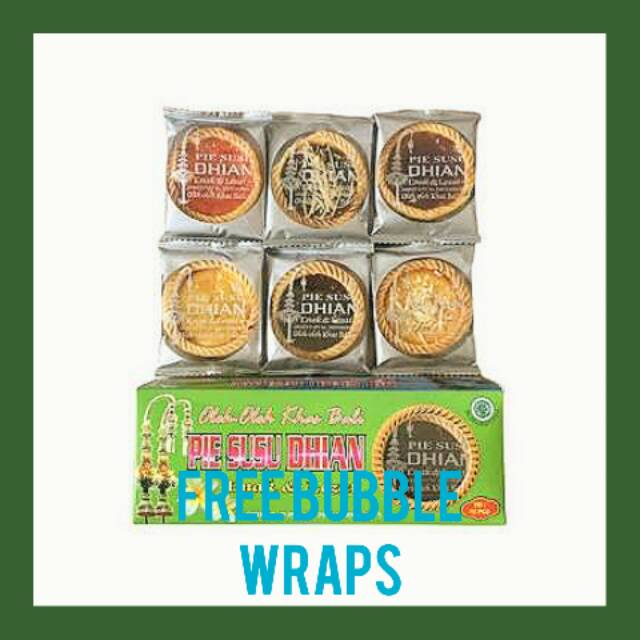 

Pie Susu Dian 25 PCS Free Bubble Wraps