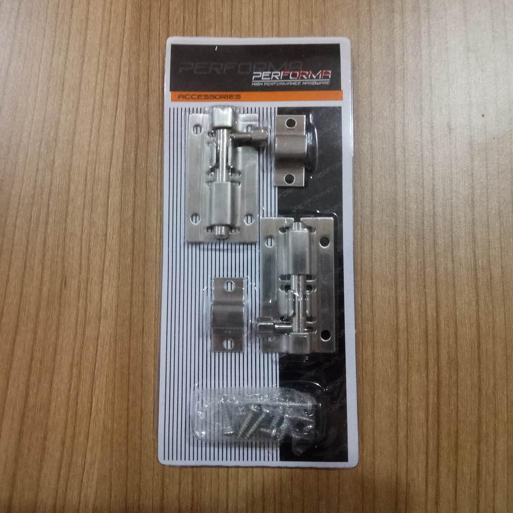 Slot Kunci Pintu 2 Inch Grendel Slot Stainless Kunci Pintu 5 Cm Kunci Slot Cantol 50 Mm