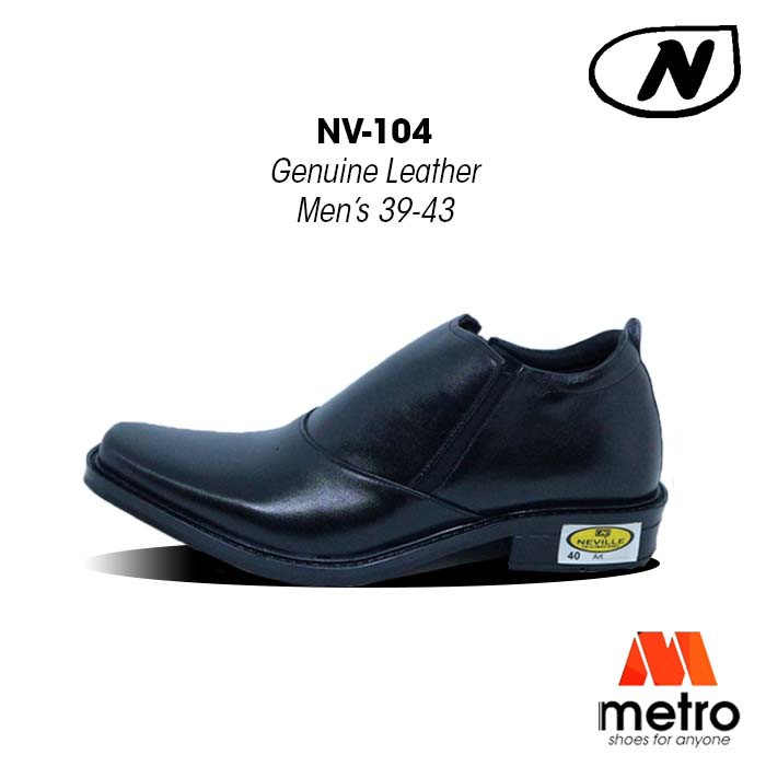 SEPATU - SEPATU PRIA - SEPATU PANTOFEL KULIT SEPATU BOOT NEVILLE NV104 UKURAN 39-43