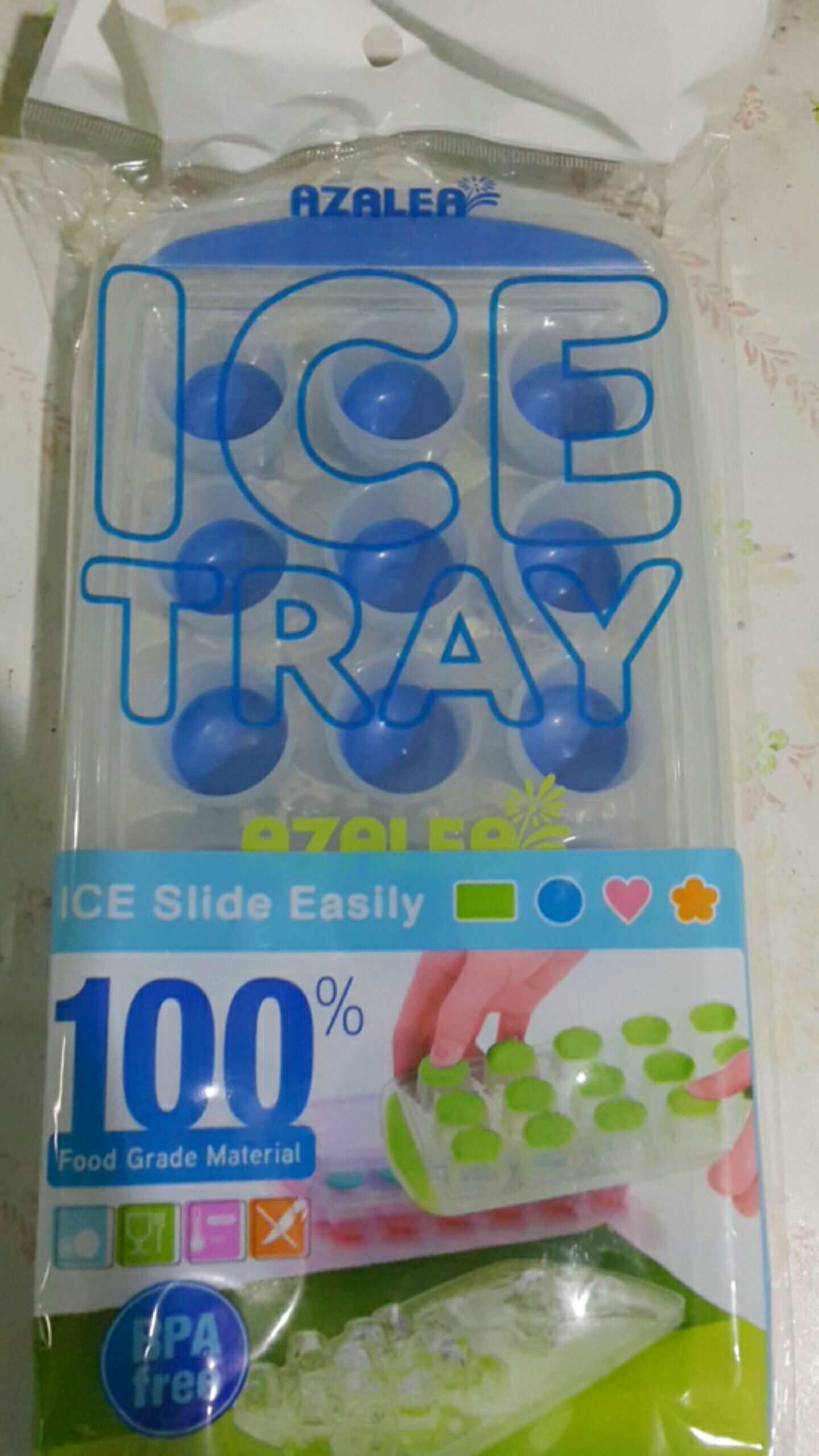 Azalea Ice Tray Round