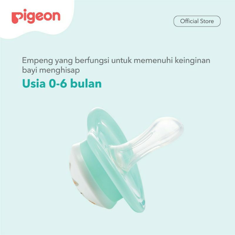 Makassar Compeng empeng bayi Pigeon Silicone Pacifier Mini Light