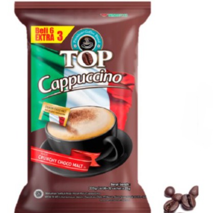 

Top Kopi Cappucino Pack (6+3 25Gr)