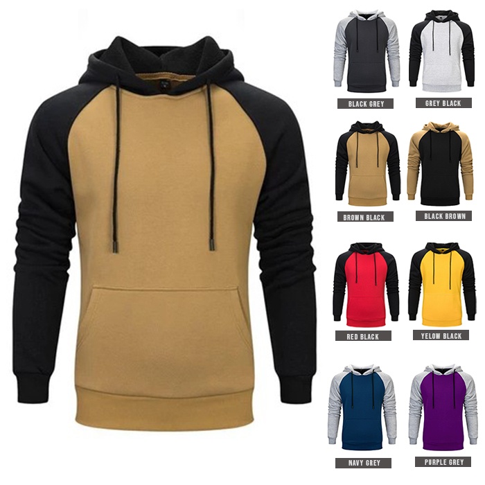 Jaket Polos Big Size M L XXL XXXL XXXXL XXXXXL Raglan Sleeve Jacket Oversize Unisex