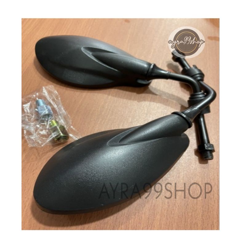 Spion X1 Hitam Spion Yamaha Z125 Mio Jupiter Beat Vario Supra Honda