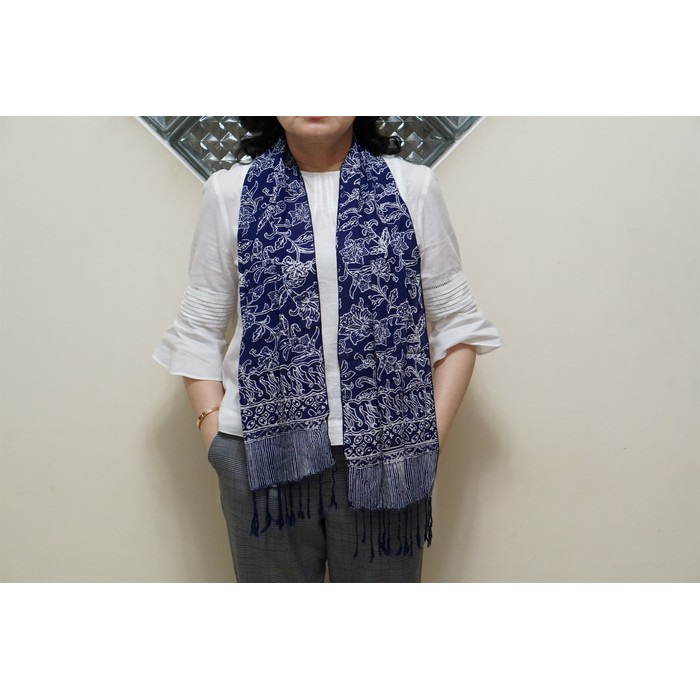Scarf syal batik katun paris halus