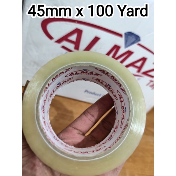

Lakban Bening / Opp Tape 45mm x 100 Yard x 48 Micron