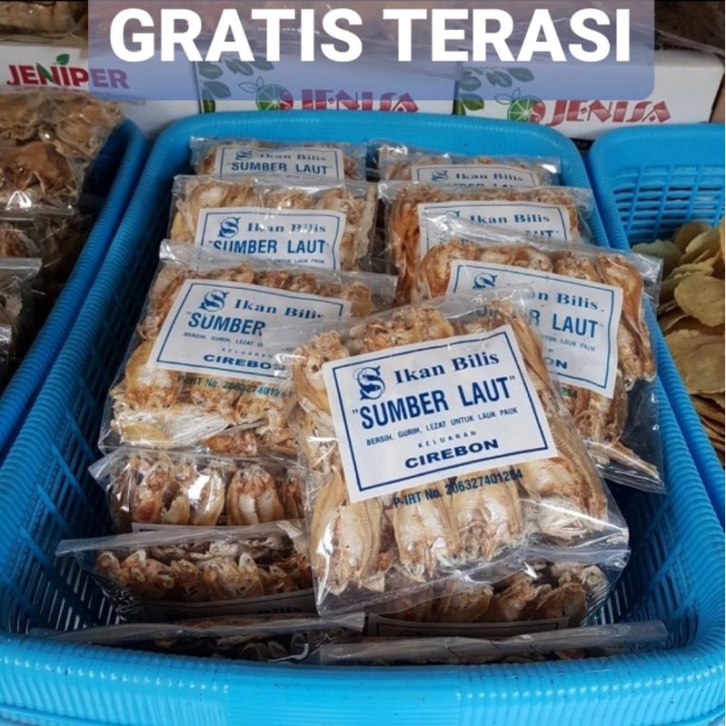 

IKAN BILIS MENTAH ASLI CIREBON ENAK GRATIS terasi khas cirebon