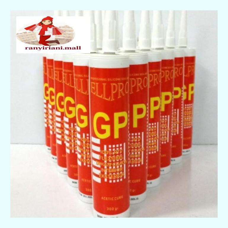 

510Fsjbran Ellpro Gp Silicone Sealant/Lem Kaca/Lem Sealant/Ellpro Gp Acetic Cure - Clear Rany5Ckhd