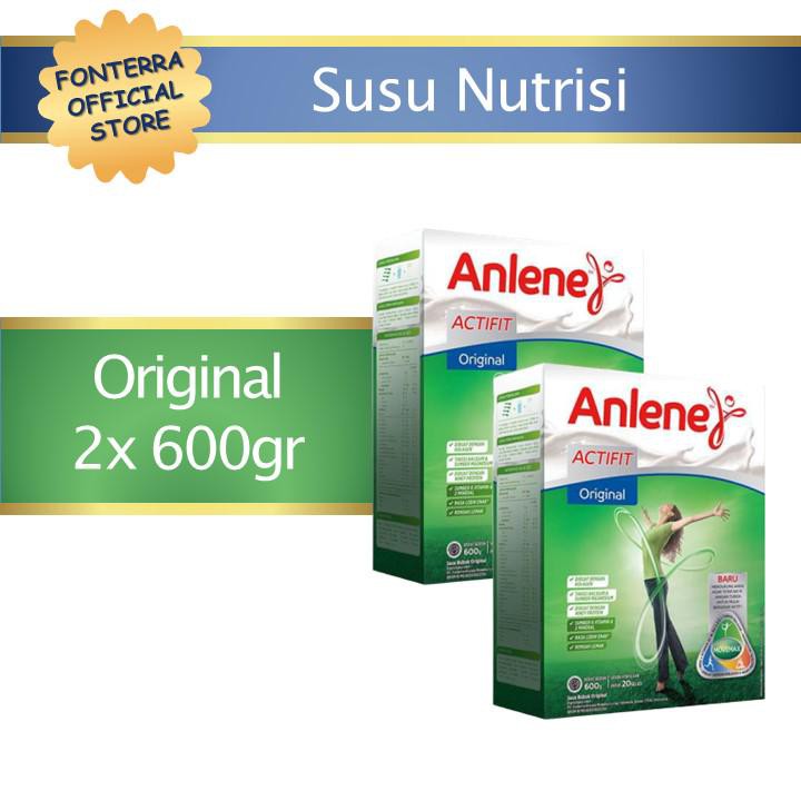 

Anlene Actifit Original 600 gr - 2 pcs