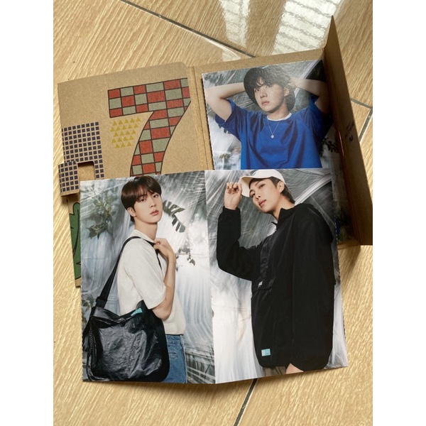Ready stock good condy bts fila project postcard