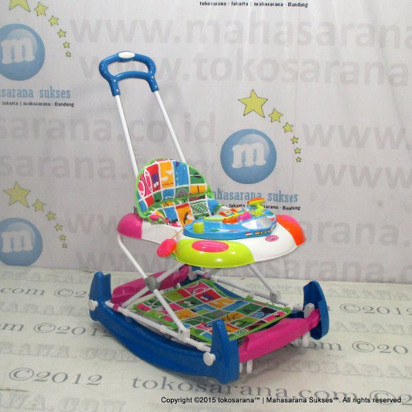 Baby Walker Royal RY8383 Aeroplane 2 in One Baby Rocker