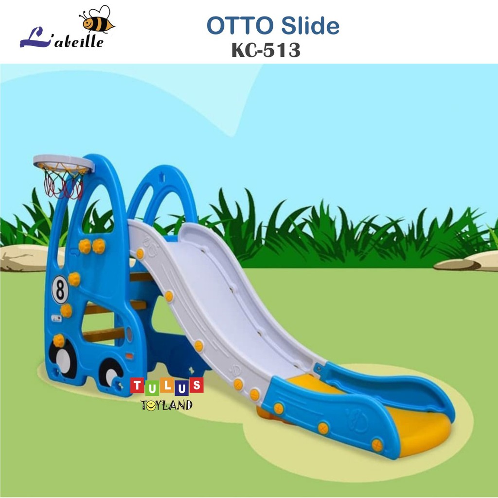 Perosotan Lucu Labeille London Bus Otto Car Slide KC 513 Basket Mainan Anak Murah