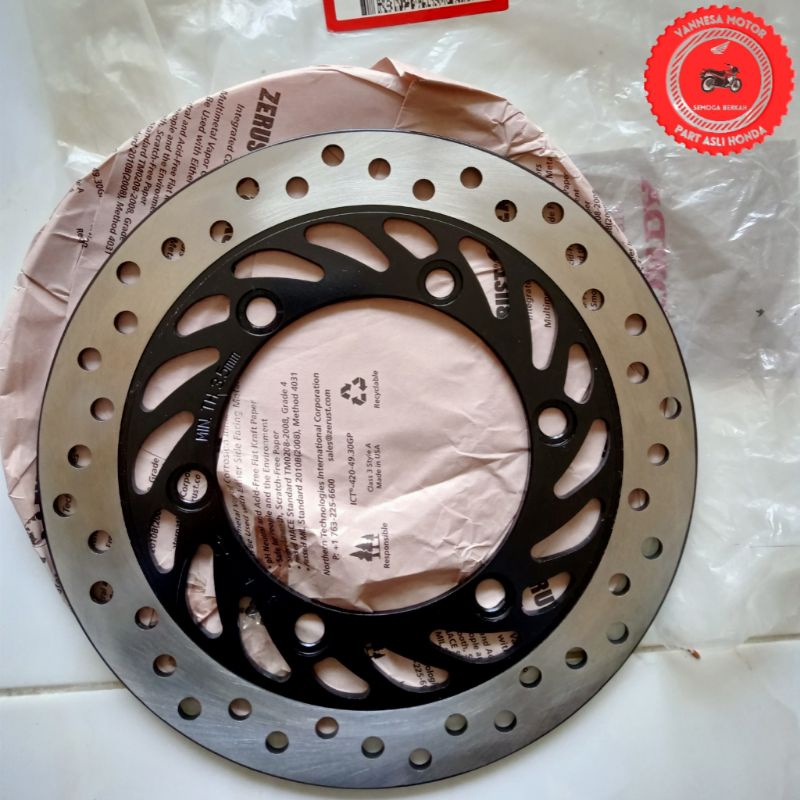 PIRINGAN CAKRAM DEPAN CB150R OLD STREETFIRE 45251-K15-901 ORI AHM