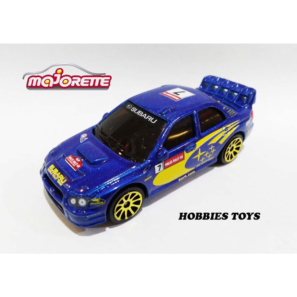 DC Majorette 1/57 Subaru Impreza WRC 7 Biru