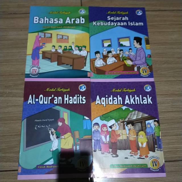 1 Paket LKS Tarbiyah MI Kelas 4 Semester 1 Kurtilas